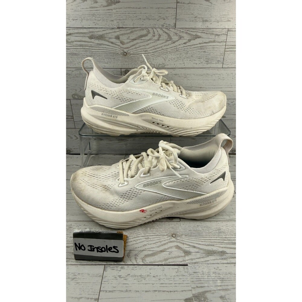 Brooks Glycerin GTS 22 1204351D151 White 8D Womens Sneakers Running Shoes #425